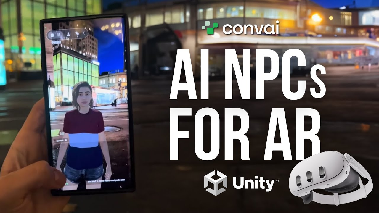 AI NPCs for AR Applications with Convai Integration
